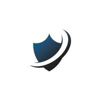 Shield logo template design. vector shield  icon