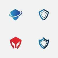 Shield logo template design. vector shield  icon