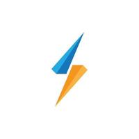 Lightning , Flash logo Template vector icon