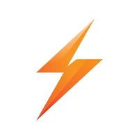 Lightning , Flash logo Template vector icon