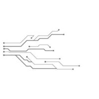Circuit illustration design vector symbol logo technology