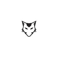 Wolf Logo Template vector