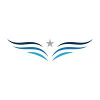 Wing Logo Template vector icon