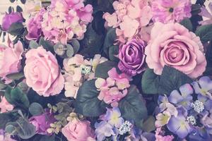 hermoso ramo de flores foto