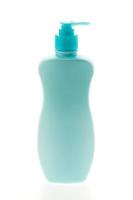 Blank lotion bottle photo