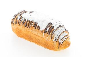 Croissant chocolate isolated photo