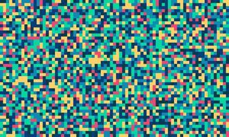 Colorful pixel dots mosaic background vector