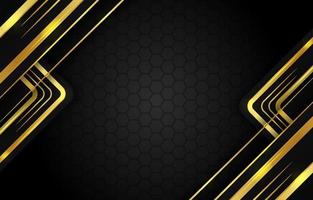 Black and gold background Royalty Free Vector Image