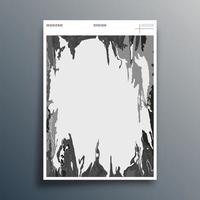 Abstract minimal design for flyer, poster, brochure cover, background, wallpaper, typography, or other printing products. Vector illustration