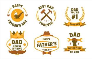 Happy Father's Day Badge