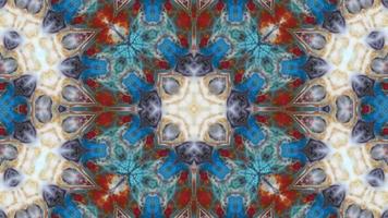 The Colorful Symmetric Movements of a Kaleidoscope video