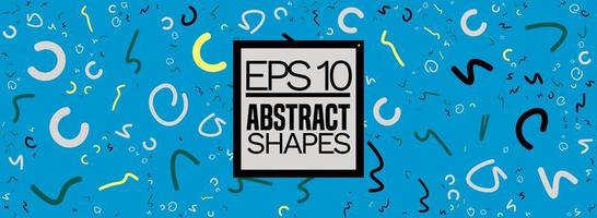Abstract Organic Random Organic Shapes Pattern Background-  Abstract  Pattern  Background Free Vector
