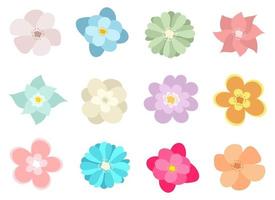 Flower vector design illustration isolated on white background