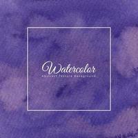 Purple watercolor abstract background texture vector