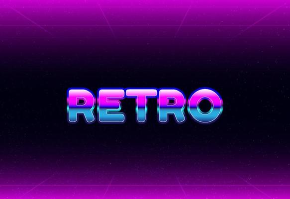 new modern purple retro background