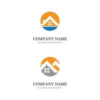 Property and Construction Logo design vector