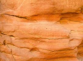 Orange stone wall photo