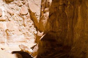 Shadow on rocks photo