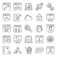 Engine Optimization and Web vector