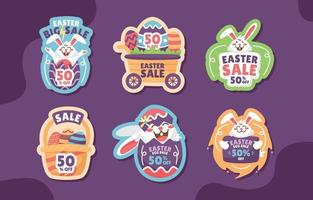 Easter Marketing Tools Label vector