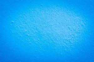 Blue concrete wall for background photo