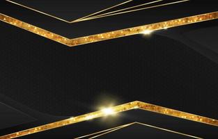 Black and Gold Elegant Background vector