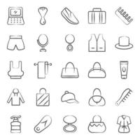 Fashion Accessories and Clothes vector