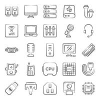 Computer Hardware and Technology vector