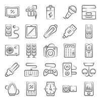 Electronics Gadgets and Devices vector