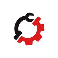 Gear Screwdriver Business design template Icon
