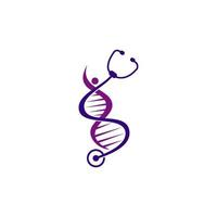 Genetic Health Design Illustration Icon concept