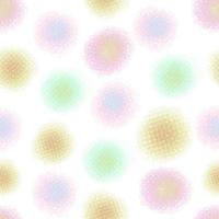 seamless abstract colorful dot pattern background vector