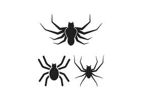 conjunto de vectores de ilustración de icono de araña