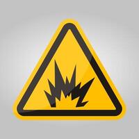 Arc Flash Hazard Symbol Sign, Vector Illustration, Isolate On White Background Label .EPS10