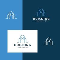 logo design building vector