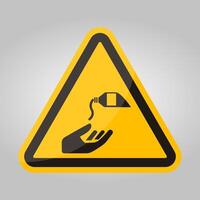 PPE Icon.Use Barrier Cream Symbol Sign Isolate On White Background,Vector Illustration EPS.10 vector