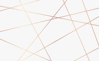 Abstract white background with golden lines - Vector