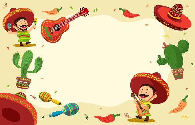 Cinco De Mayo Celebration Background