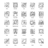 Stationery and Office Supplies vector