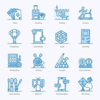 Games and Hobbies Elements vector