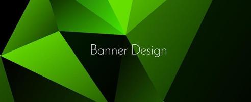 Fondo de banner de diseño decorativo geométrico elegante abstracto vector