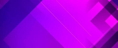 Fondo de banner oscuro liso elegante moderno púrpura geométrico abstracto vector