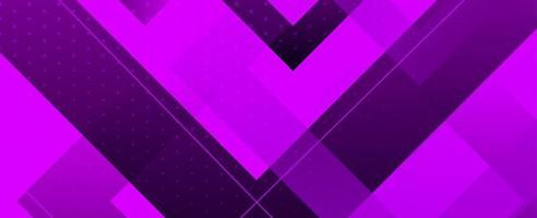 Abstract geometric purple modern stylish smooth dark banner background vector