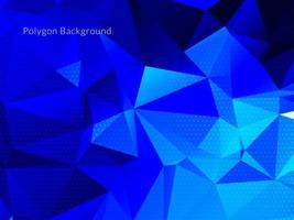 Modern colorful geometric polygon background vector