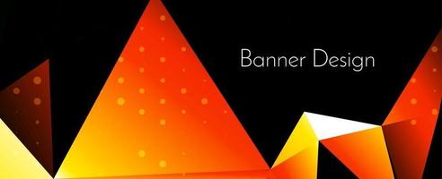 Abstract geometric modern decorative design banner pattern background vector