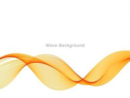 Abstract color wave design element wavy abstract background vector