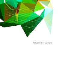 geometric triangle polygon background vector