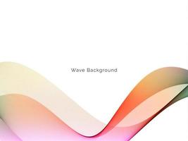 colorful motion wave style abstract background vector