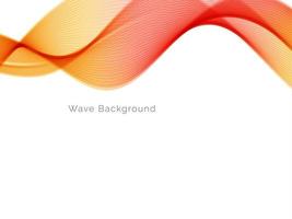 Abstract color wave design element wavy abstract background vector