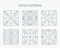 Beautiful tile pattern. Simple pattern design template. vector